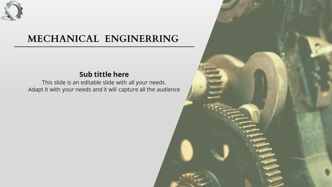 mechanical engineering project presentation ppt
